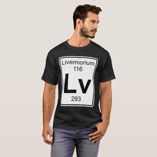 Lv - Livermorium T-Shirt (Vorne ganz)