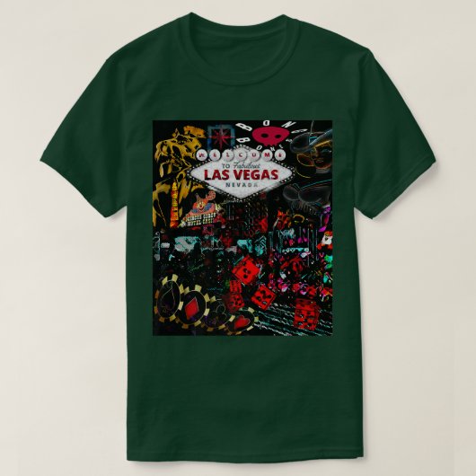 LV Nachtleben gestört Design Bong Bones Apparel T-Shirt (Design vorne)