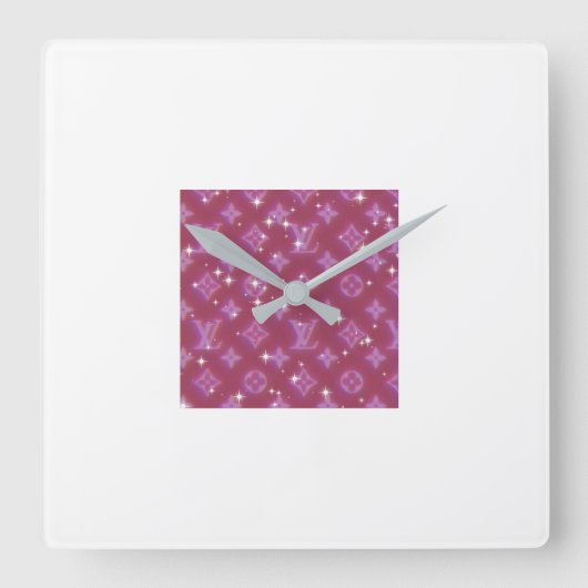 LV rosa Uhr (Vorderseite)