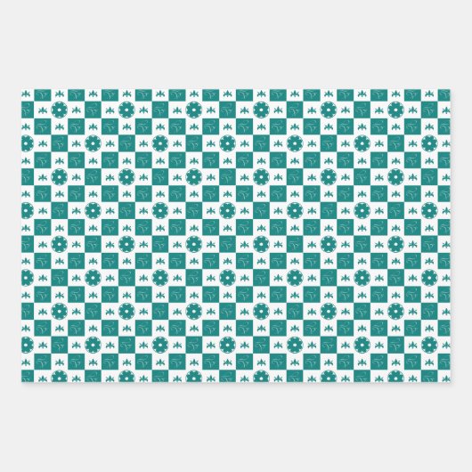 LV VANILLA&PEPPERMINT GESCHENKPAPIER SET (Vorderseite 3)