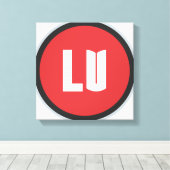 LV Wrapped Canvas Leinwanddruck (Insitu (Holzboden))