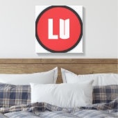 LV Wrapped Canvas Leinwanddruck (Insitu (Schlafzimmer))