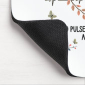 Lvad Kein Puls Kein Problem Überlebender Herzschla Mousepad (Ecke)