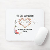 Lvad Kein Puls Kein Problem Überlebender Herzschla Mousepad (Mit Mouse)