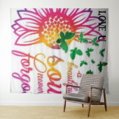 LVE U and FARBE VOLLSTÄNDIGE DISIGN INTapestry Wandteppich (Beispiel (Horizontal))