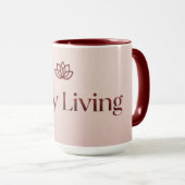 Lvely Living Tasse (VorderseiteRechts)