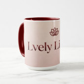 Lvely Living Tasse (Vorderseite Links)