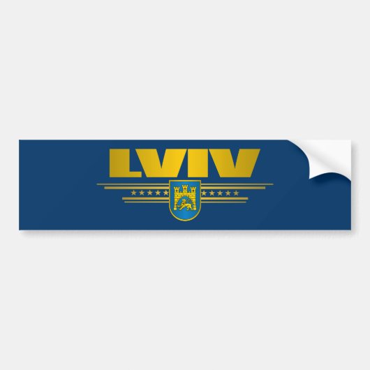 Lviv COA Autoaufkleber (Vorne)