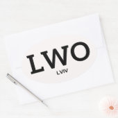 Lviv IATA Sticker 1 (Umschlag)