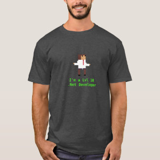 LVL 10 dotNet Developer (Large) T-Shirt