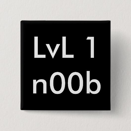 LvL 1 Anfänger Button (Vorderseite)