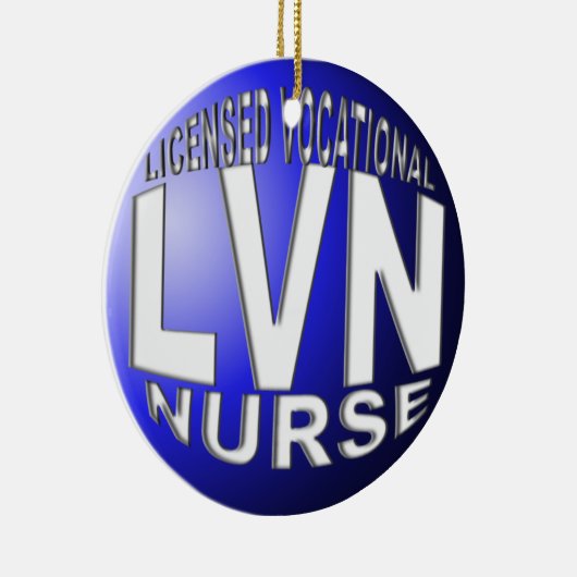 LVN BLAUE BALL CHRISTMAS ORNAMENT NURGE (Rechts)