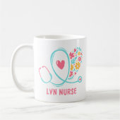 LVN Nurse-Geschenk Kaffee-Tasse Kaffeetasse (Links)