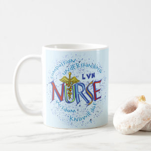 LVN Nurse Motto Tasse