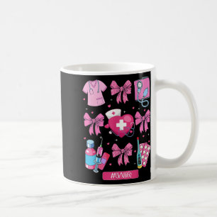 Lvn Valentinstag Coquette Bow Stethoscope Nurse Kaffeetasse