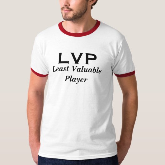 LVP, wenig wertvoller Spieler T-Shirt (Vorderseite)