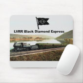 LVRR schwarzer Diamant ausdrücklich Mousepad (Mit Mouse)