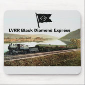 LVRR schwarzer Diamant ausdrücklich Mousepad (Vorne)