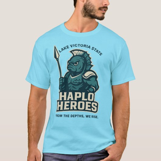 LVSU Haplo Heroes - Lake Victoria Staat University T-Shirt (Vorderseite)