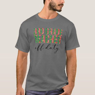 LW5 Wassermelon 3D-Lehrer gestern T-Shirt