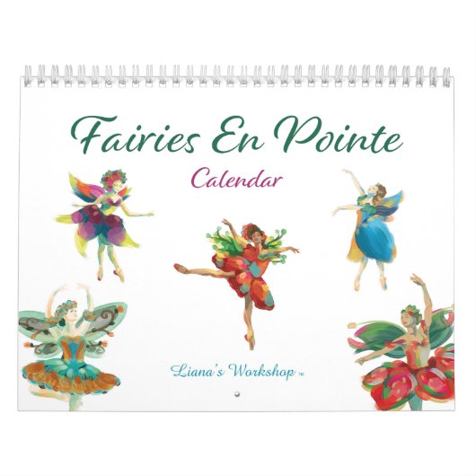 LW Fairies en Pointe Calendar Kalender (Titelbild)