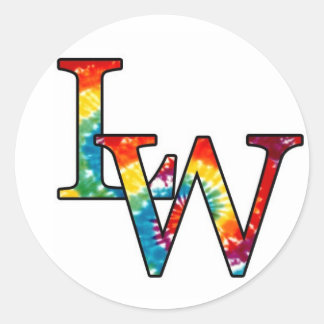LW Logo Runder Aufkleber
