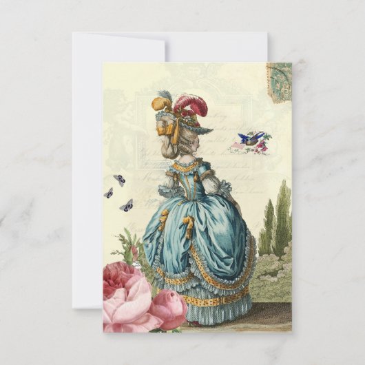 l'welcome uAwg RSVP Karte (Vorderseite)