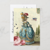 l'welcome uAwg RSVP Karte (Vorne/Hinten)