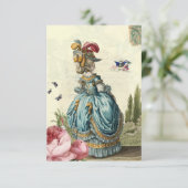 l'welcome uAwg RSVP Karte (Stehend Vorderseite)