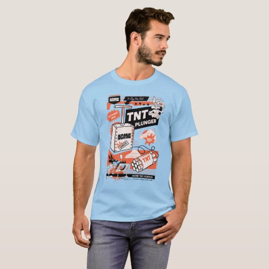 LWILE E. COYOTE™ | ACME TNT Dynamite Plunger T-Shirt (Vorne ganz)