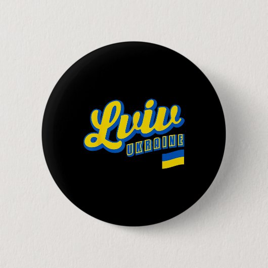 Lwiw Ukraine 1 Button (Vorderseite)