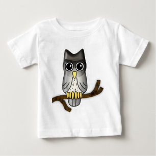 LWood Eule Süße Halloween Kreatur Baby T-shirt
