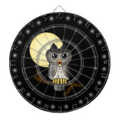Lwood Owl Niedliches Dart Board Dartscheibe (vorne)