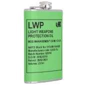 LWP Oil 8oz Tine Flachmann (Rechts)