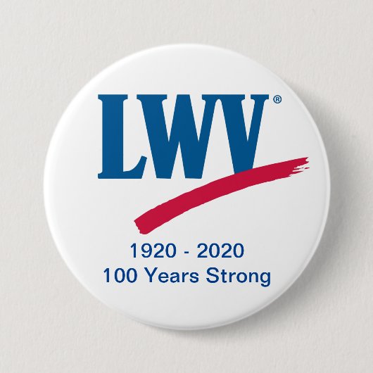 LWV 100 Jahre starke Taste Button (Vorderseite)