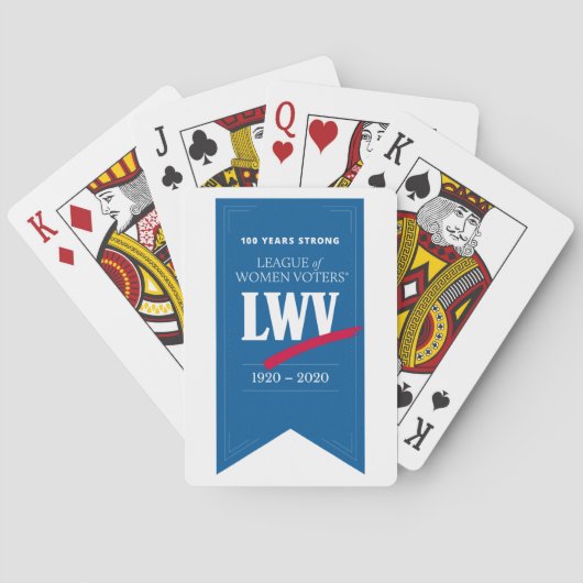 LWV Centennial Playing Cards Spielkarten (Rückseite)