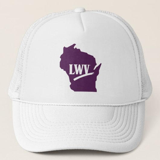 LWV Wisconsin Trucker Hat Truckerkappe (Vorderseite)