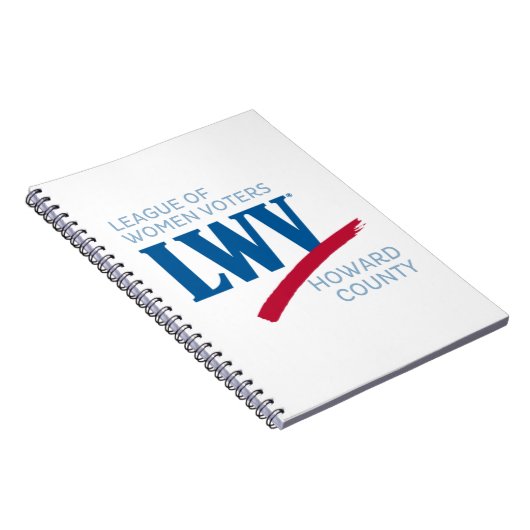 LWVHC Logo SpiralNotebook Notizblock (Rechte Seite)