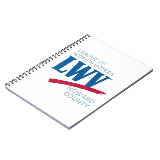 LWVHC Logo SpiralNotebook Notizblock (Linke Seite)