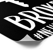 Ly Broke New Homeowner Funny New House Owner Poster (Ecke)