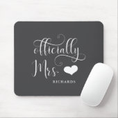 Ly Frau Neue Braut Mit Dunklem Herzen  Mousepad (Mit Mouse)
