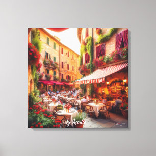 Ly Kevilla (Italian Restaurant Print Series) Leinwanddruck