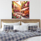 Ly Kevilla (Italian Restaurant Print Series) Leinwanddruck (Insitu (Schlafzimmer))