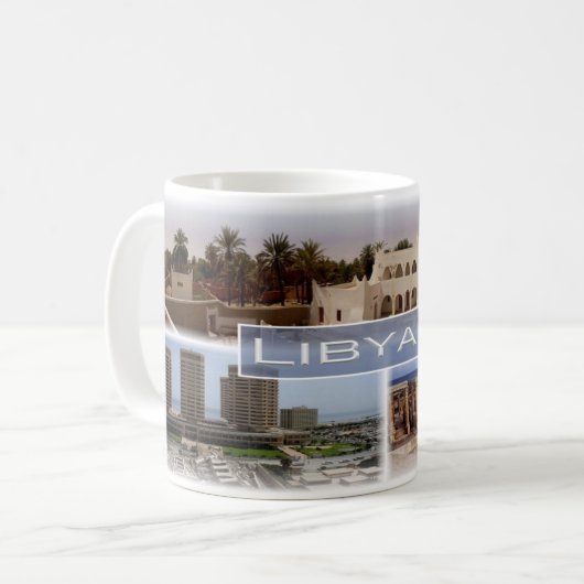 LY Libyen - Kaffeetasse (Vorderseite Links)