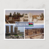 LY Libyen - Postkarte (Vorderseite)