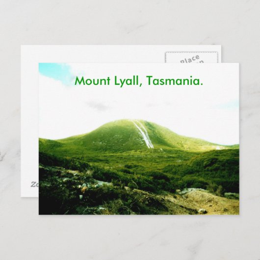Lyall, Tasmanien. Postkarte (Vorne/Hinten)