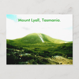 Lyall, Tasmanien. Postkarte