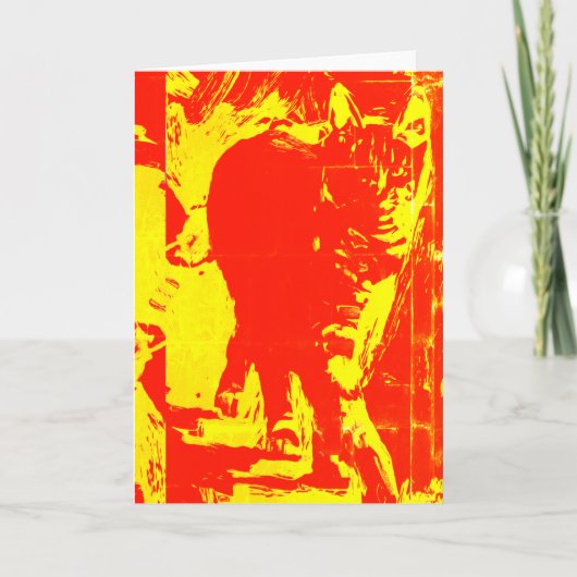 Lybbard Karte (Vorderseite)