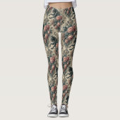 Lycans & Lullabies - gotisch Viktorianisch Leggings (Vorderseite)