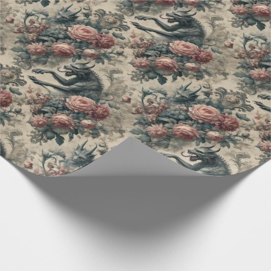 Lycans & Lullabies - Gotisches Viktorianisches Des Geschenkpapier (Ecke)